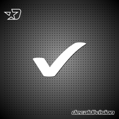 Check Mark Sticker - Yes